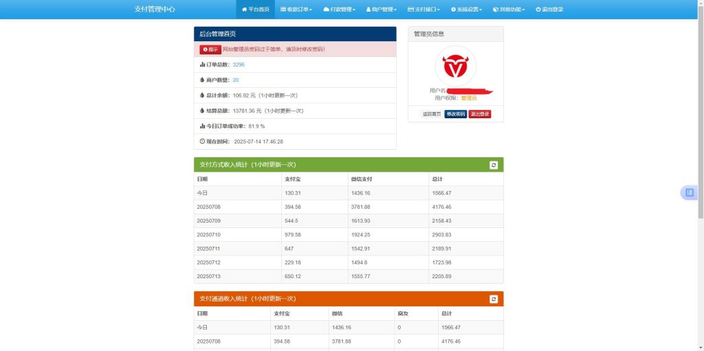 图片[2]-【包更新】2025新版易支付系统源码epay运营版-速聚网