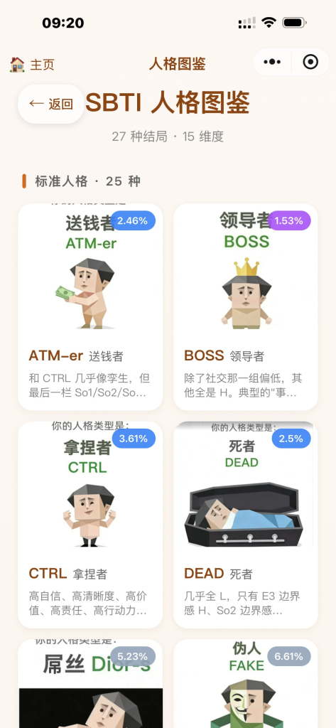 图片[5]-SBTI测试小程序源码，多种类合集，uinapp-速聚网